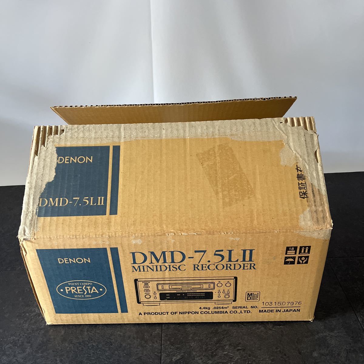 豊富な，お得 DENON DMD-7.5LII MDレコーダー リモコン付き