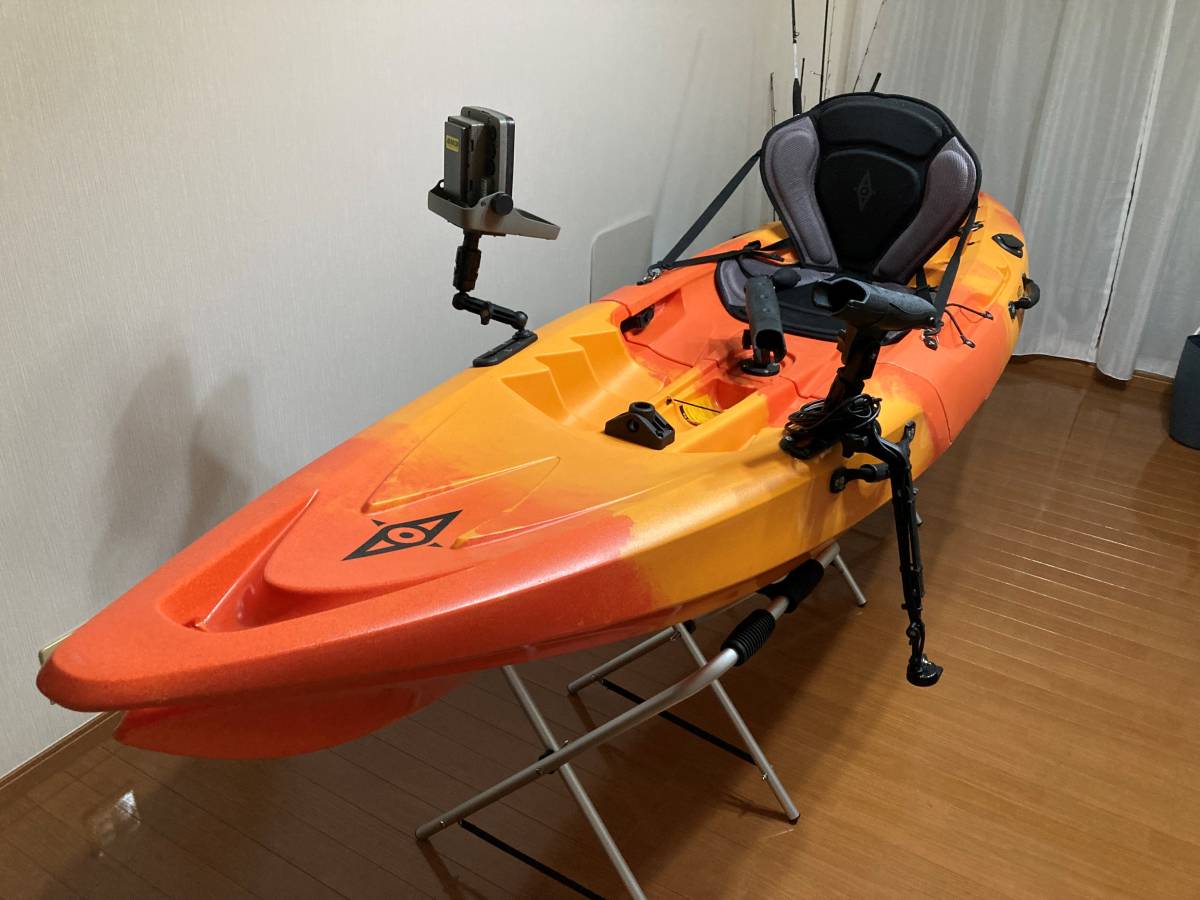 ★直接引取り限定★　フィッシングカヤック　point65 tequila　テキーラアングラー　分割式