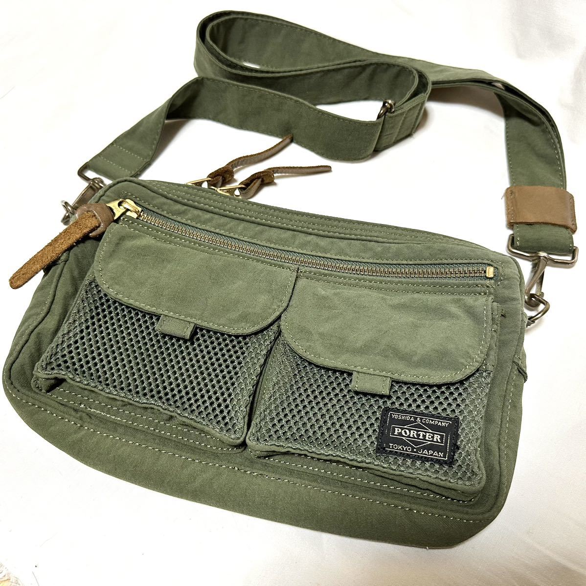 極希少】PORTER ポーター メッシュ ショルダーバッグ ボディバッグ 