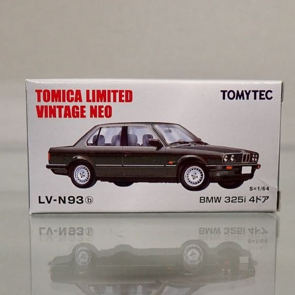 ☆トミカリミテッドヴィンテージ LV-N93b BMW 325i 4ドア (黒 