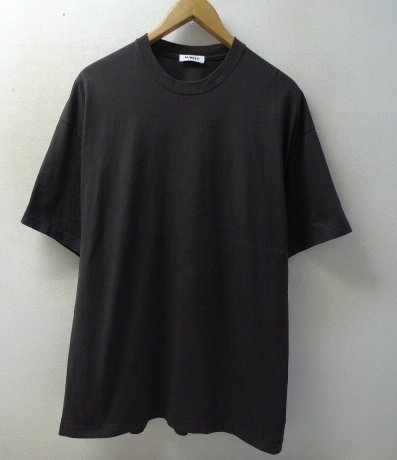 ◆AUBETT / オーベット ５ 美品 GIZA空紡天竺 スタンダード Tシャツ サイズ5　茶系　定価１３２００円