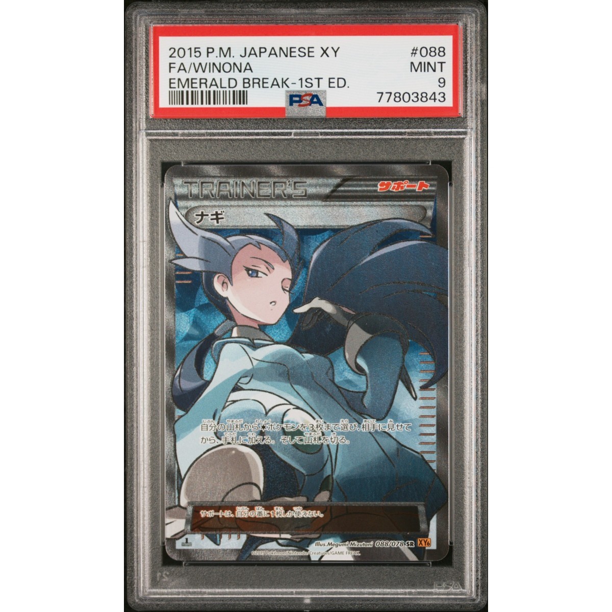 ポケモンカードゲームナギSR ナギ SR [エメラルドブレイク] XY6 088