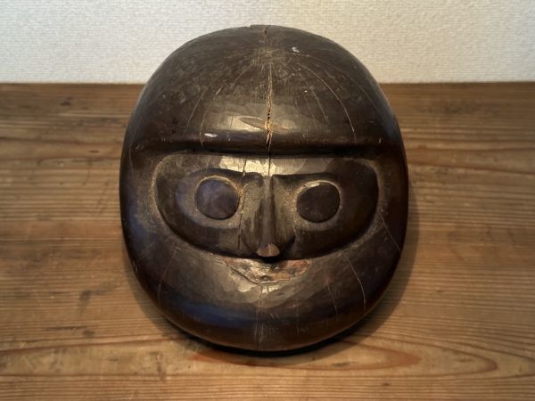 ◆極希少 大正時代◆相州だるま(達磨/ダルマ) 張り子された状態 木製木型 中 張り子 達磨 木型 木彫 ダルマ 木型」の落札相場・落札価格 Yahoo