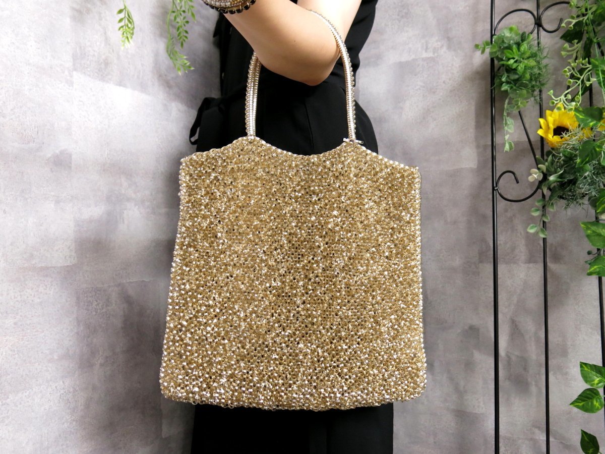 ○未使用 保管品○ANTEPRIMA アンテプリマ○ワイヤー○ハンド トート 