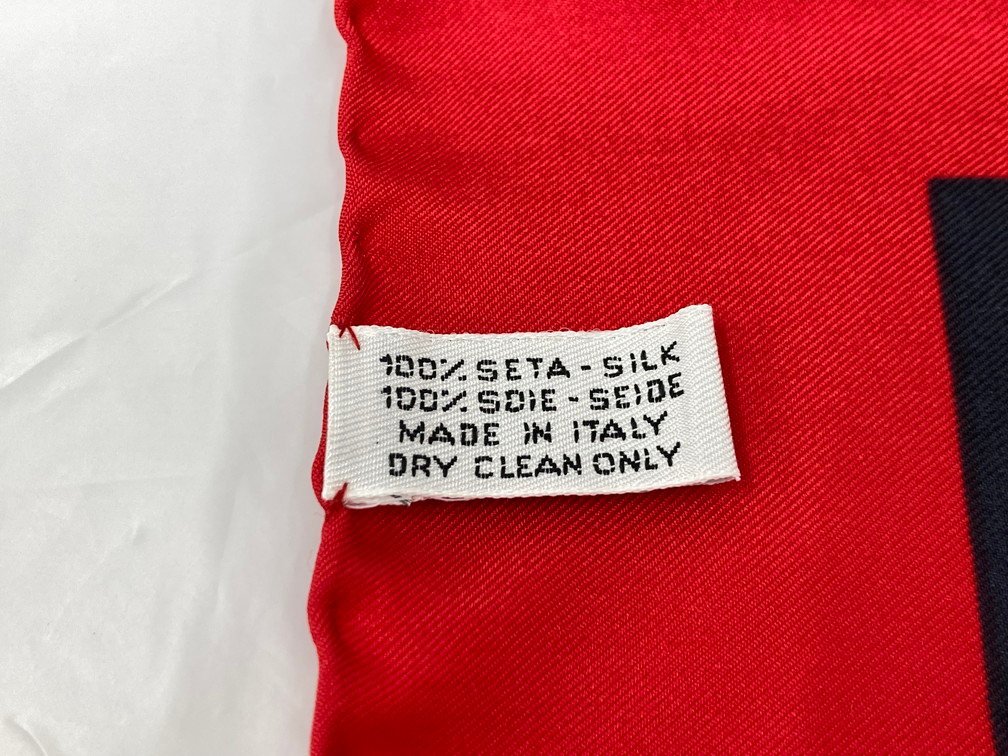 極美品 must de Cartier カルティエ スカーフ シルク 大判 箱付