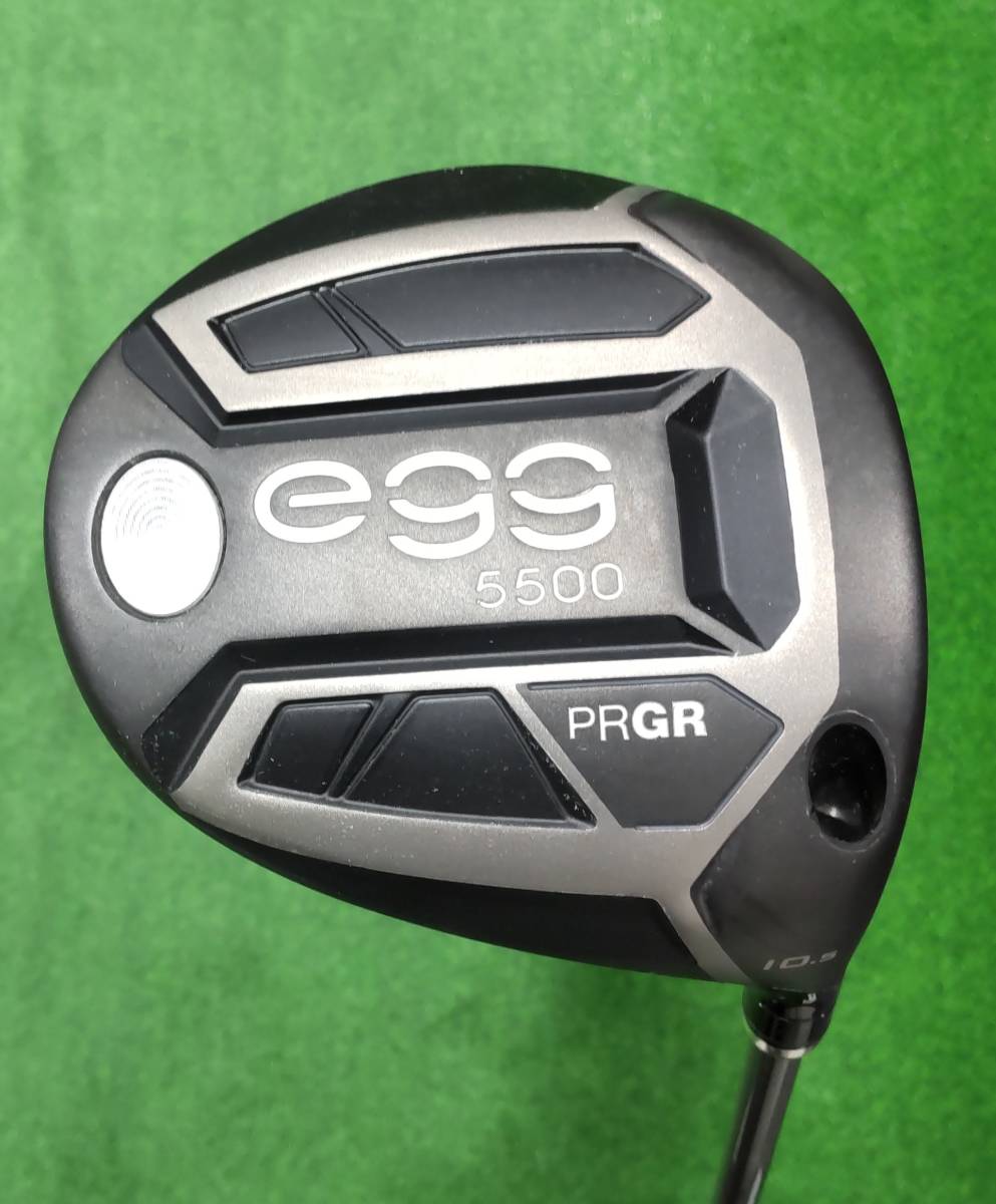 【中古品】プロギア/PRGR/ドライバー/egg /エッグ egg 5500 /右利き/10.5°/オリジナルカーボンシャフトegg/M-40（SR）