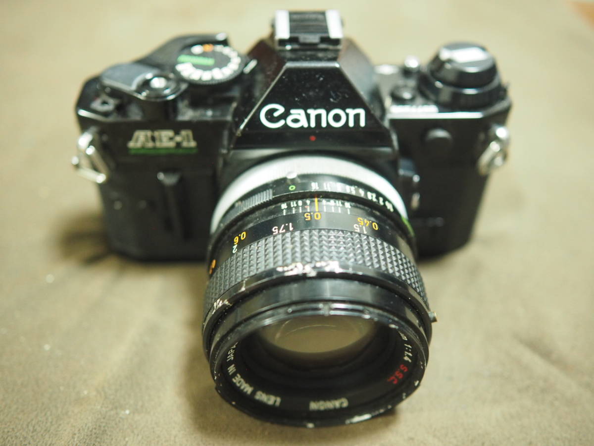 Canon AE-1 PROGRAM FD 50mm F1.4 S.S.C. キヤノン AE-1 PROGRAM