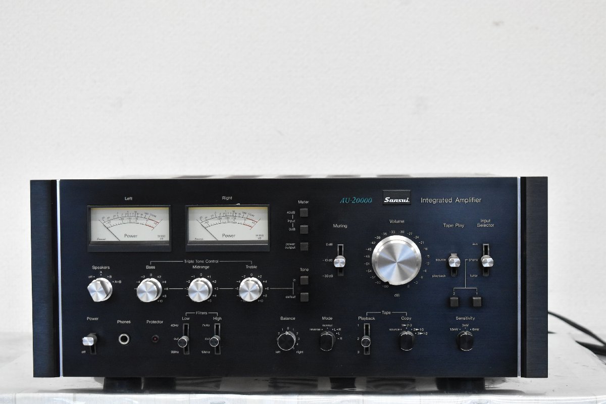 Σ6681 中古 Sansui サンスイ プリメインアンプ AU-20000 プリメイン