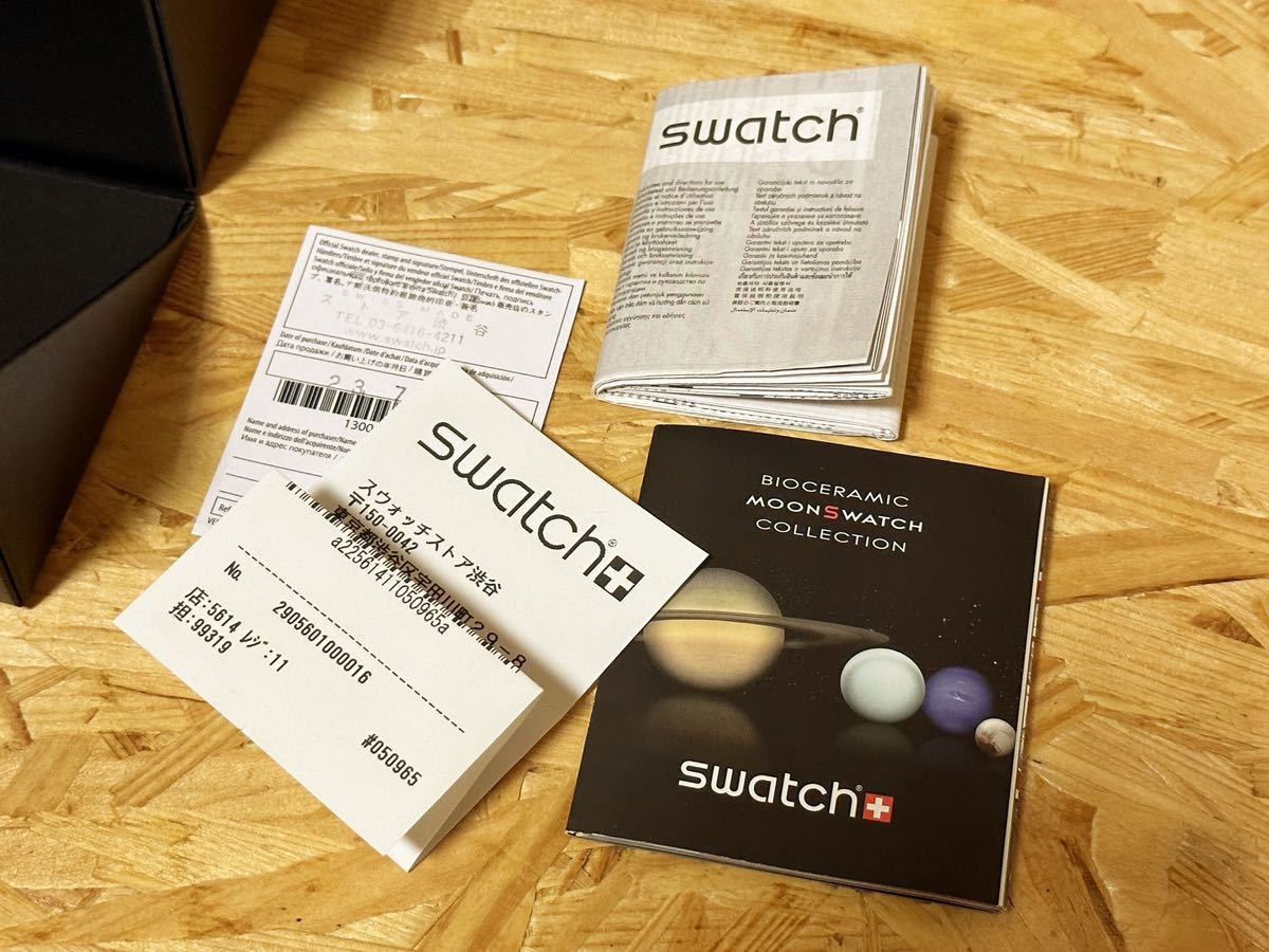 ○新品 Swatch x Omega Bioceramic Moonswatch Mission to the Sun