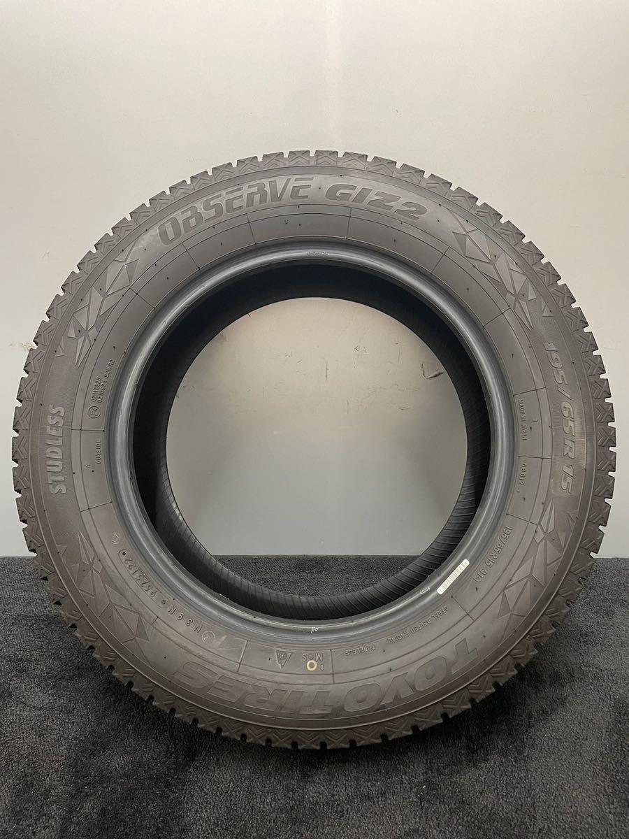 195/65R15 TOYO/OBSERVE GIZ2 22年製 スタッドレス 2本 トーヨータイヤ オブザーブ (10-B225) OBSERVE GIZ2 送料無料 タイヤの通販 | 91q