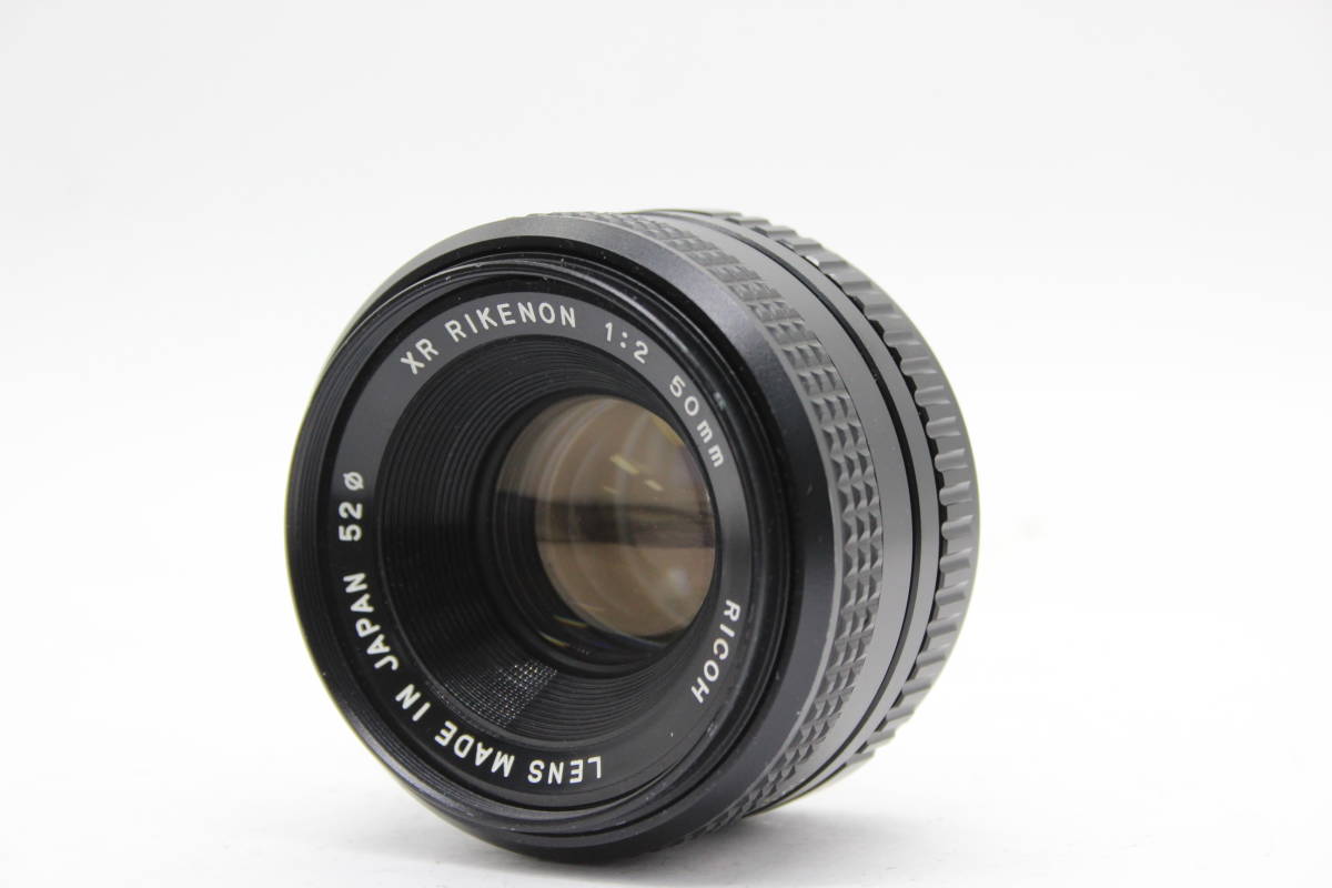 【返品保証】 【和製ズミクロン】 リコー Ricoh XR Rikenon 50mm F2 レンズ C9479