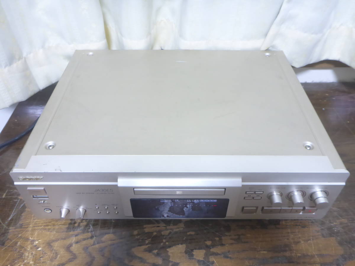 SONY MDS-JA30ES MDデッキ MiniDisc MD 通電確認済 SONY ソニー MD