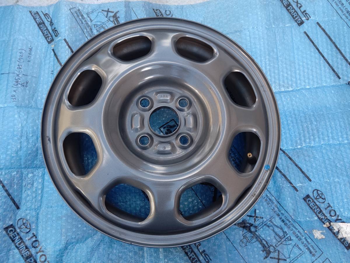 即決 交渉OK！ 1本 キズ所々 現状使用OK MR92S ハスラー 純正 鉄 ホイール スチール グレー 15インチ 4H 4穴 PCD100 4.5J 43210-65P02-ZT1 ハスラー スズキ : カナナプロジェクト スーツケース ruiya
