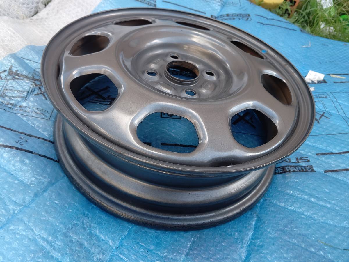 即決 交渉OK！ 1本 キズ所々 現状使用OK MR92S ハスラー 純正 鉄 ホイール スチール グレー 15インチ 4H 4穴 PCD100 4.5J 43210-65P02-ZT1 ハスラー スズキ : カナナプロジェクト スーツケース ruiya