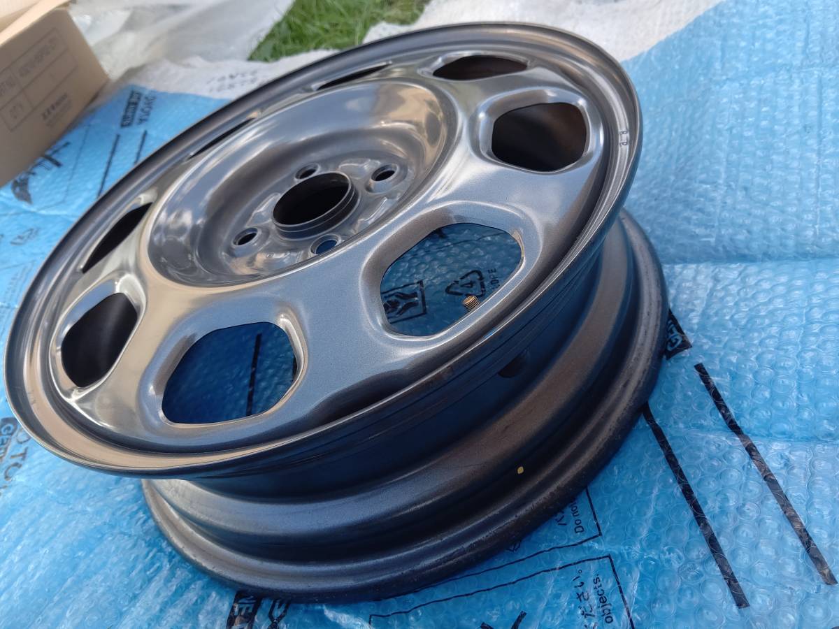 即決 交渉OK！ 1本 キズ所々 現状使用OK MR92S ハスラー 純正 鉄 ホイール スチール グレー 15インチ 4H 4穴 PCD100 4.5J 43210-65P02-ZT1 ハスラー スズキ : カナナプロジェクト スーツケース ruiya