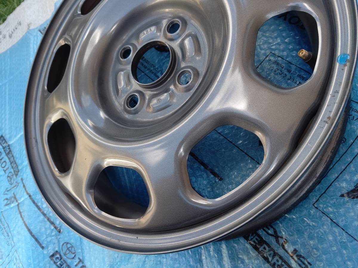 即決 交渉OK！ 1本 キズ所々 現状使用OK MR92S ハスラー 純正 鉄 ホイール スチール グレー 15インチ 4H 4穴 PCD100 4.5J 43210-65P02-ZT1 ハスラー スズキ : カナナプロジェクト スーツケース ruiya