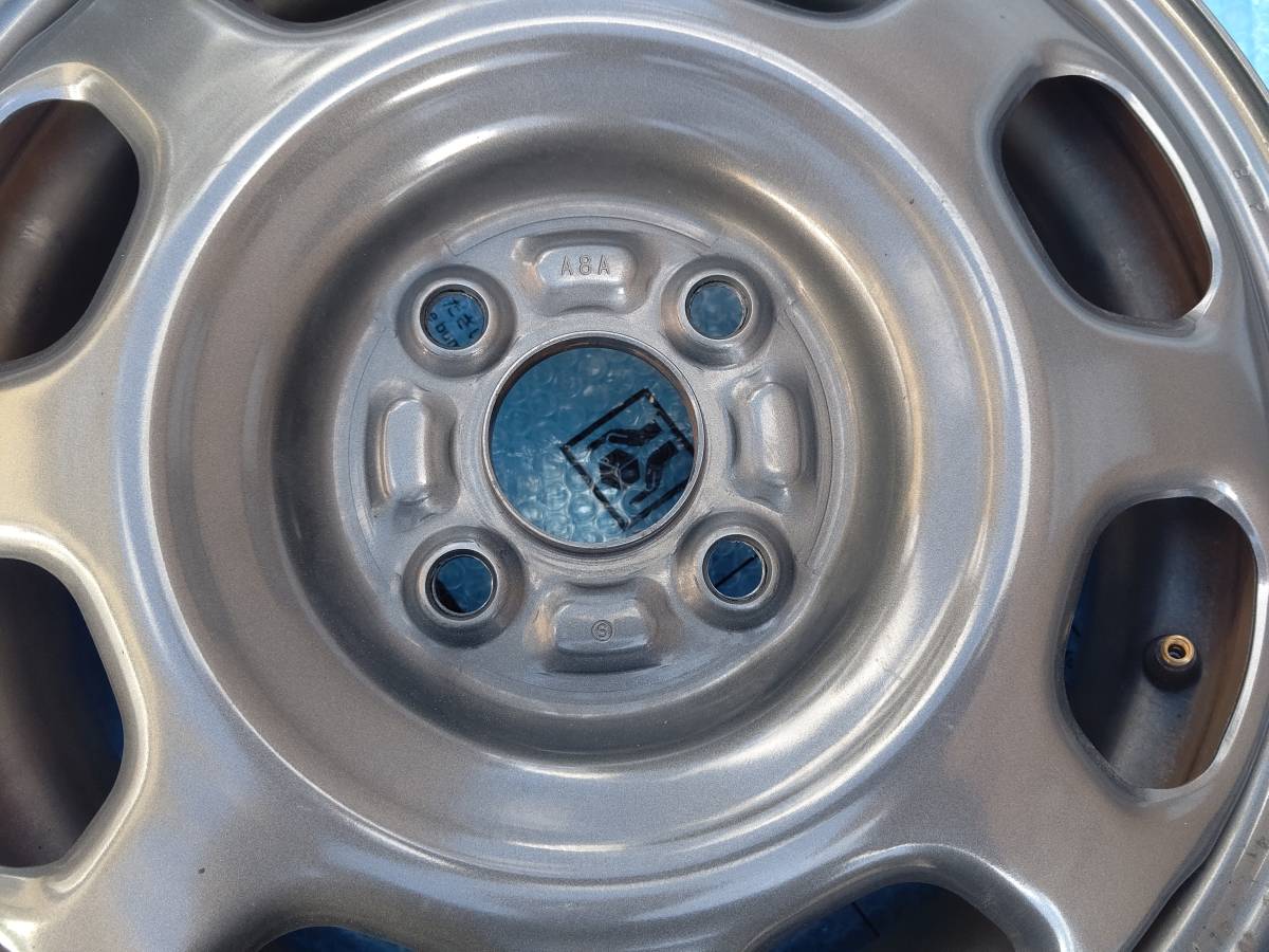 即決 交渉OK！ 1本 キズ所々 現状使用OK MR92S ハスラー 純正 鉄 ホイール スチール グレー 15インチ 4H 4穴 PCD100 4.5J 43210-65P02-ZT1 ハスラー スズキ : カナナプロジェクト スーツケース ruiya