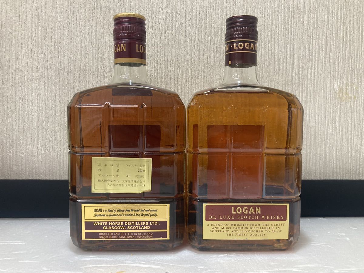 LOGAN スコッチウイスキー 2本セット 古酒 未開栓】LAIRD O' LOGAN