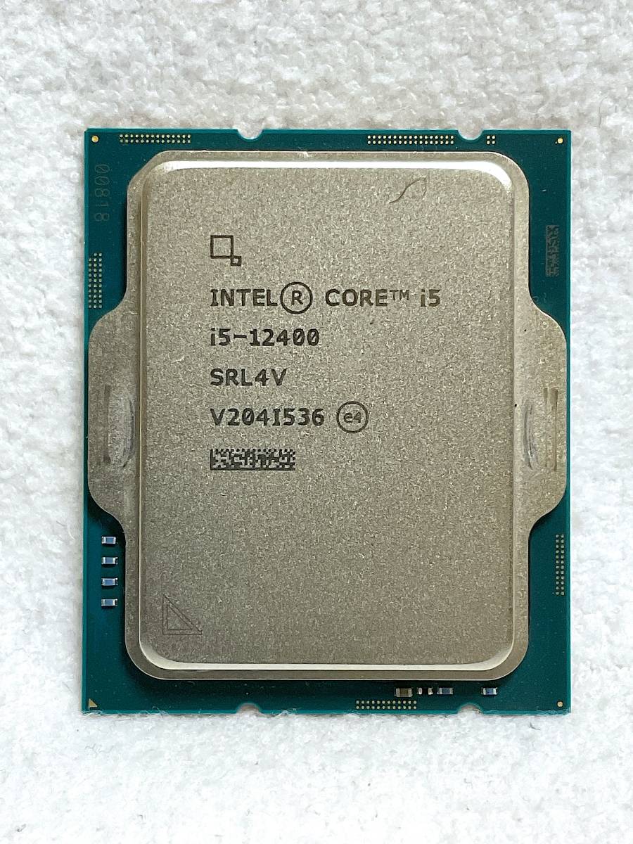 Intel CPU Core i5 12400 LGA1700 動作品取り外し 送料210円(Core i5  