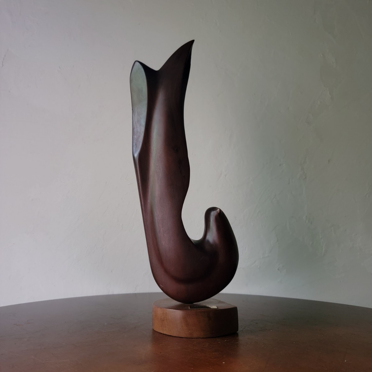 作家物 NUDARTE CAOBA 90 木製 バード オブジェ ナチュラル モダンデザイン インテリア ディスプレイ 置物 オブジェ バードカービング 鳥