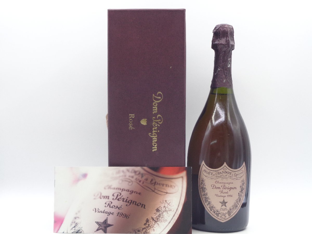 Dom Pérignon ロゼ シャンパン 1996 Dom Pérignon is vintage only