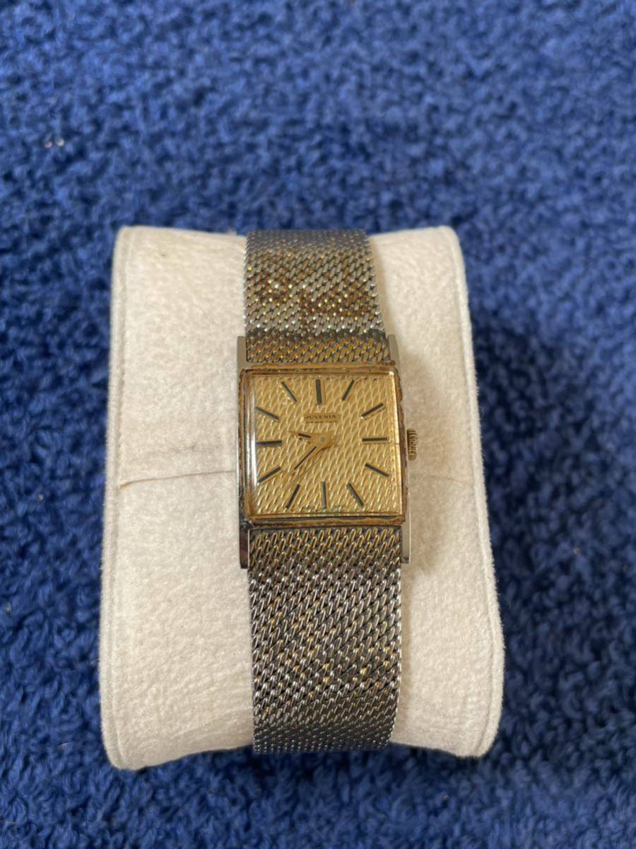 JUVENIA 手巻き MF6 765 稼働中 ジュベニア ヴィンテージ 薄型時計  