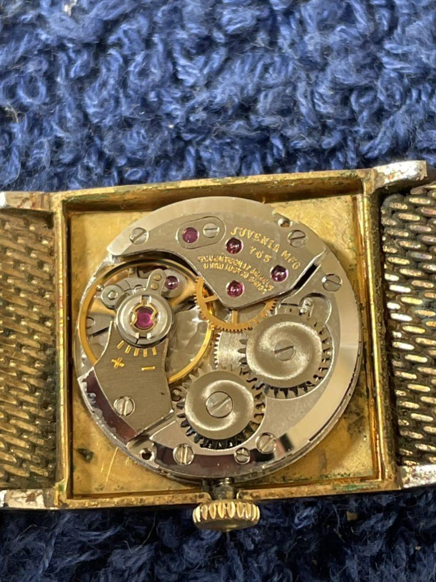 JUVENIA 手巻き MF6 765 稼働中 ジュベニア ヴィンテージ 薄型時計  