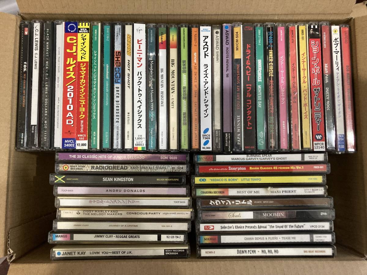 レゲエ CD メインまとめ売り 約160枚セット レゲエ ダンスホールレゲエ CD まとめて48枚セット [DW633] レゲエ CD