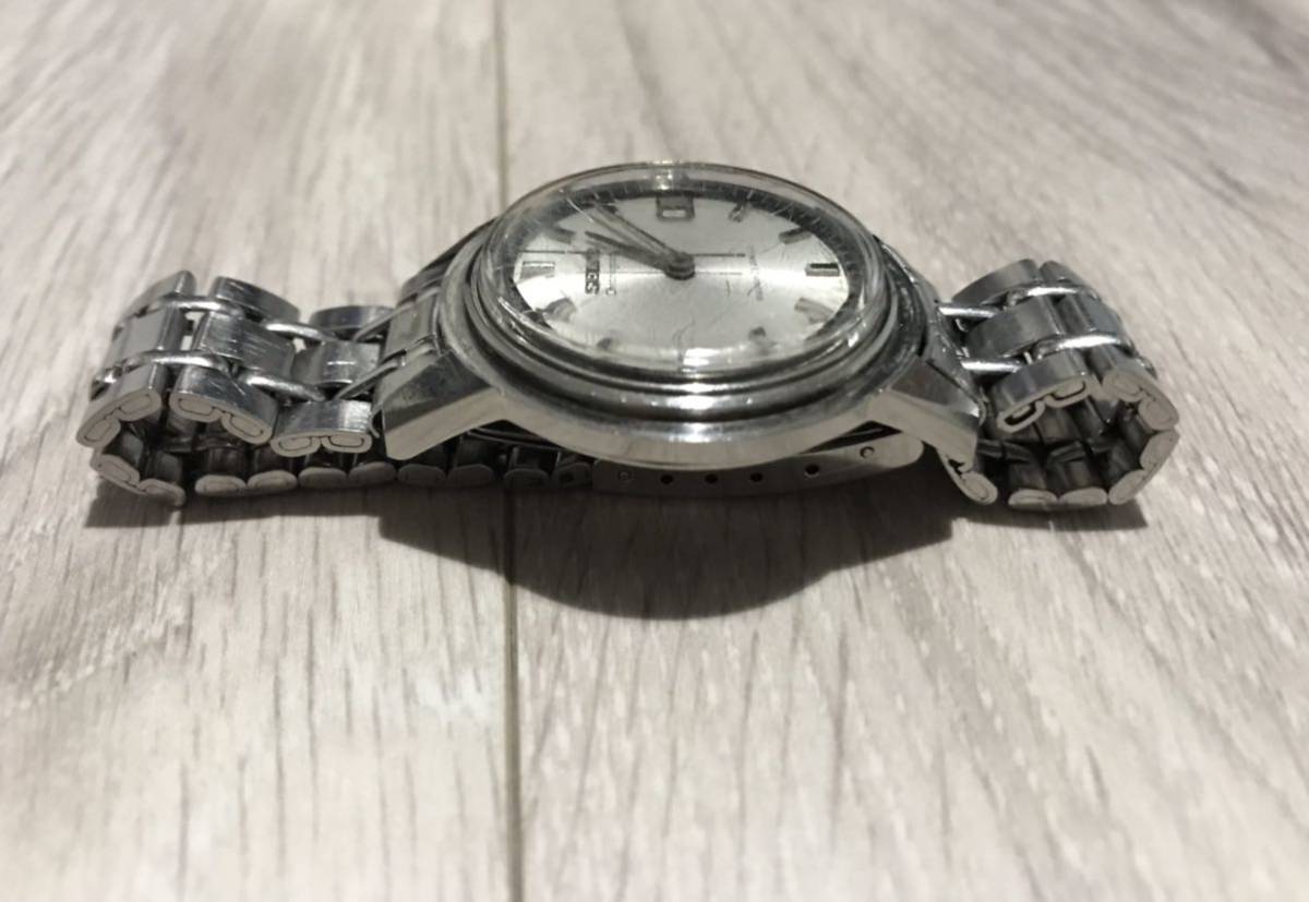 稼働品 SEIKO ワンプッシュクロノグラフ オリジナルブレス 5717-8990