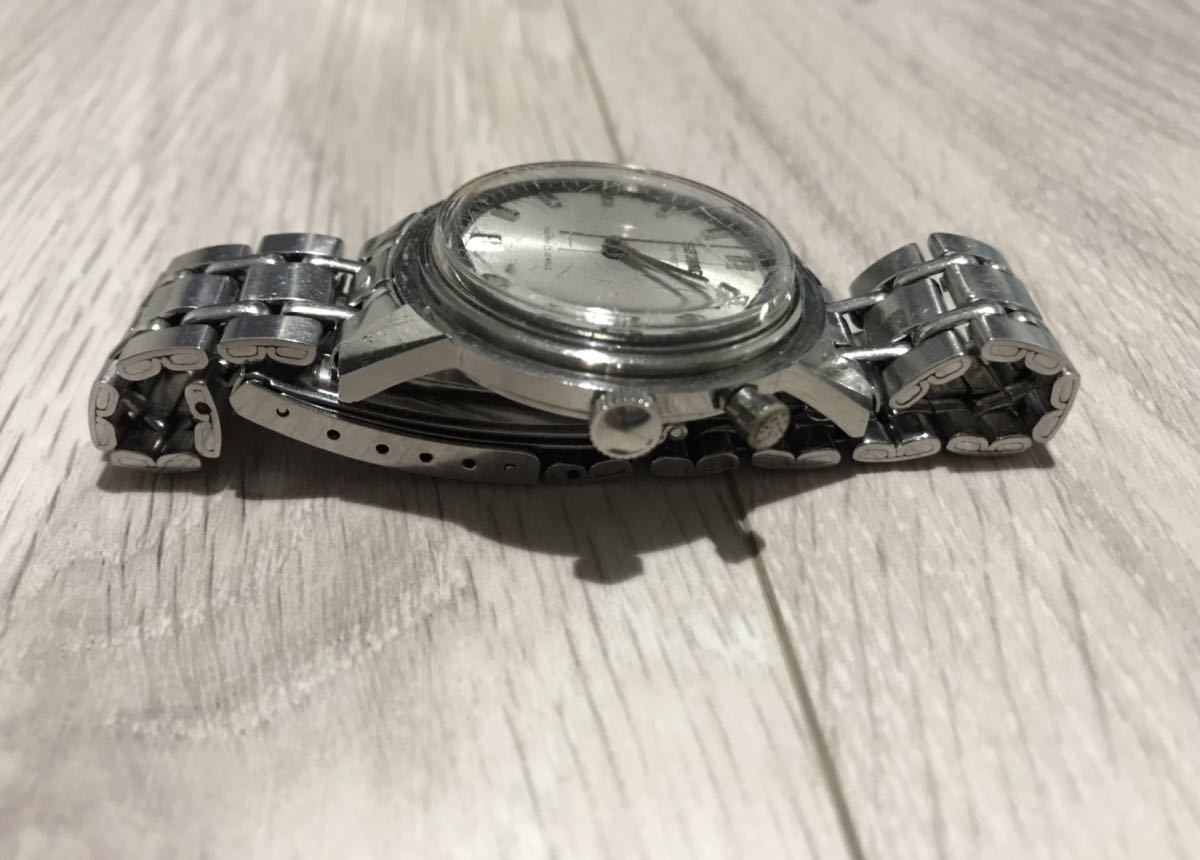 稼働品 SEIKO ワンプッシュクロノグラフ オリジナルブレス 5717-8990
