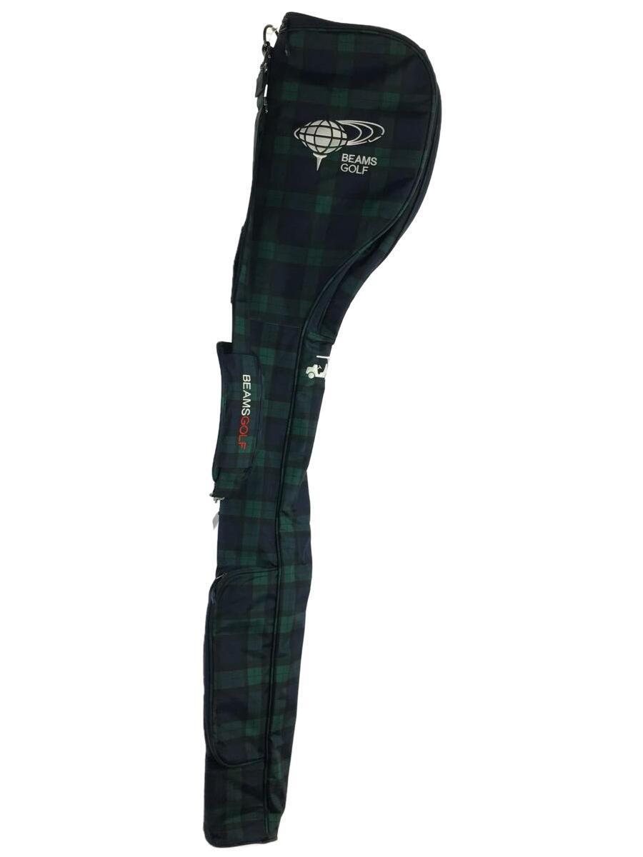 大得価，正規品】 BEAMS GOLF◇ブラックウォッチ クラブケース/GRN