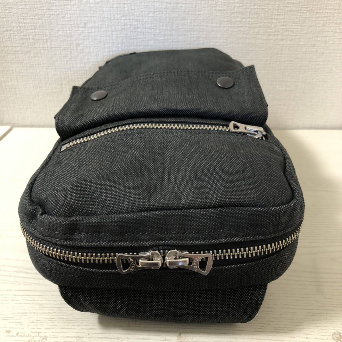 美品】定価33，000円 PORTER ポーター スモーキー SMOKY ボディバッグ
