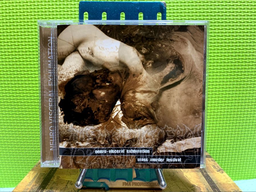 NEURO-VISCERAL EXHUMATION Mass Murder Festival オリジナル1stプレス ゴアグラインド gore grind lymphatic phlegm regurgitate 