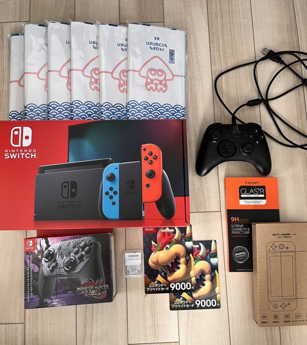 Nintendo Switch 本体 バッテリー強化版 プロコン おまけ付き