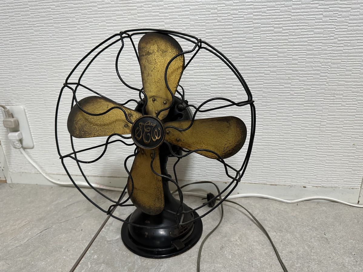 V*e様 芝浦　扇風機　アンティーク 大正14年製 東京芝浦電気 扇風機 アンティーク 扇風機 芝浦製作所