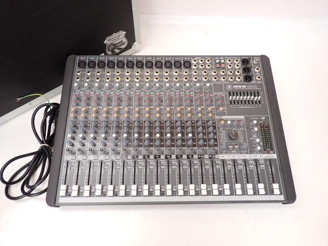 MACKIE マッキー MACKIE マッキー 16ch アナログミキサー CFX16 MKII ハードケース付き