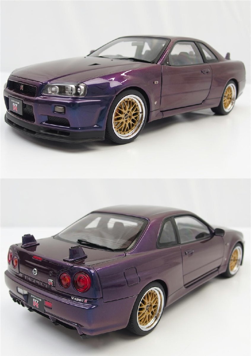 オートアート GT-R 1⁄18 R34 スカイライン 日産 AUTOart V Nissan