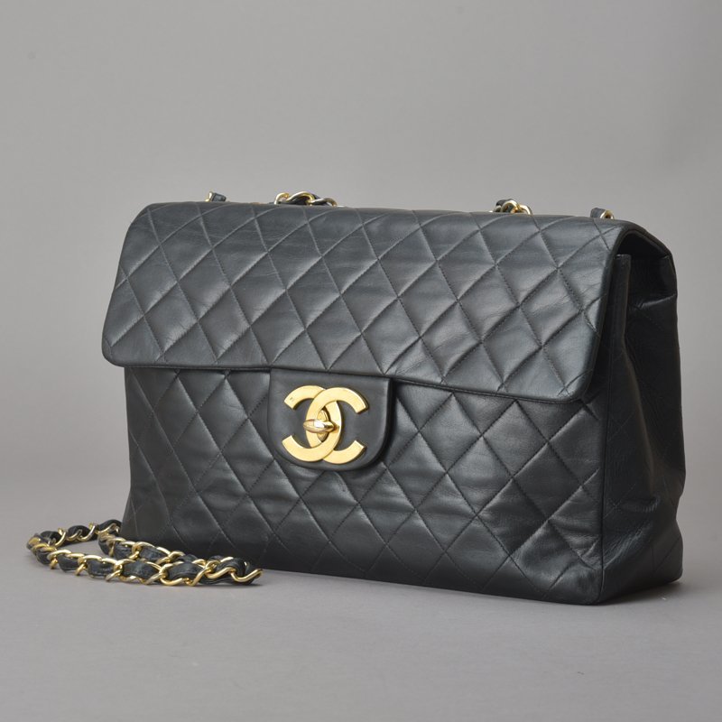 1円 CHANEL シャネル デカマトラッセ 34 チェーンショルダーバッグ 