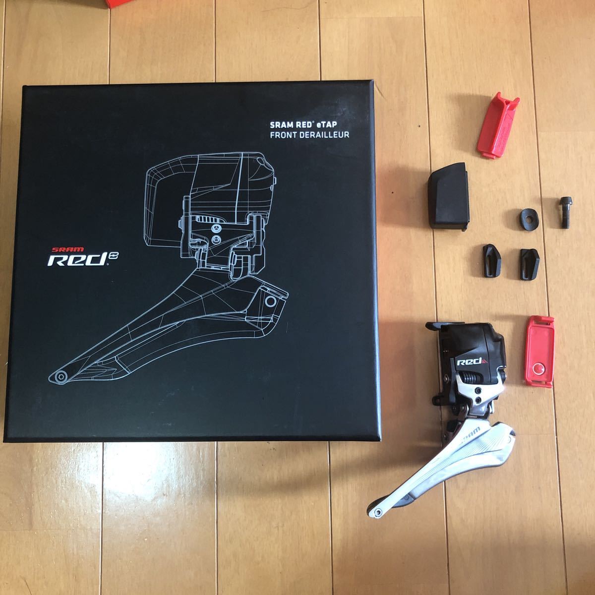 SRAM RED etap 11s FD e-tap フロントディレイラー+バッテリー 【公式 
