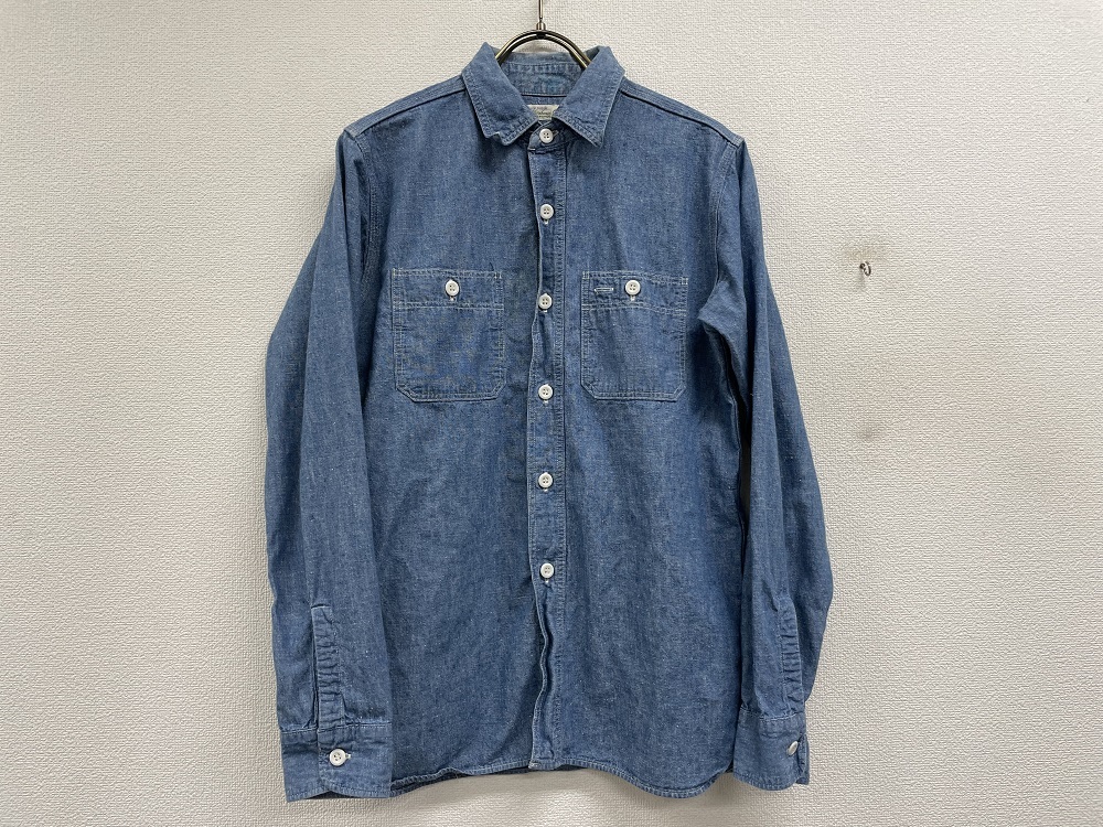 ブランド別 WAREHOUSE ウエアハウス duck digger ブルー コットン