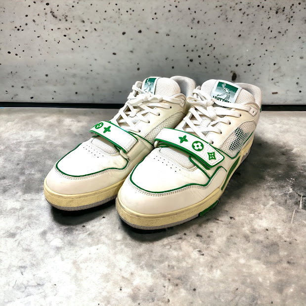 ☆ルイヴィトン Louis Vuitton トレイナー ベルクロ スニーカー MS0241☆