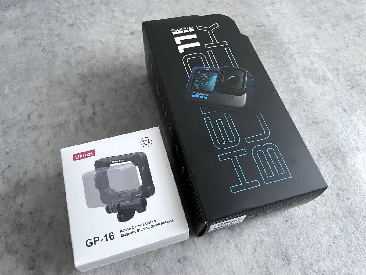 Ulanzi 【新品未開封】GoPro HERO 11 BLACK + Ulanzi GP-16(磁気 Ulanzi 【新品未開封】GoPro HERO 11 BLACK + Ulanzi GP-16(磁気