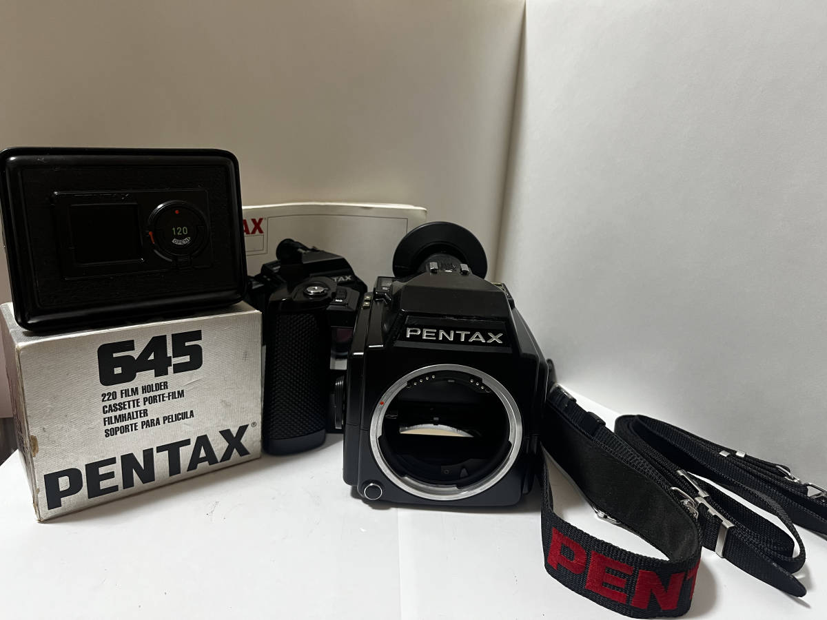 PENTAX 645用 120フィルムホルダー（純正ケース付き） PENTAX 645用 120フィルムホルダー（純正ケース付き） 2026年最新