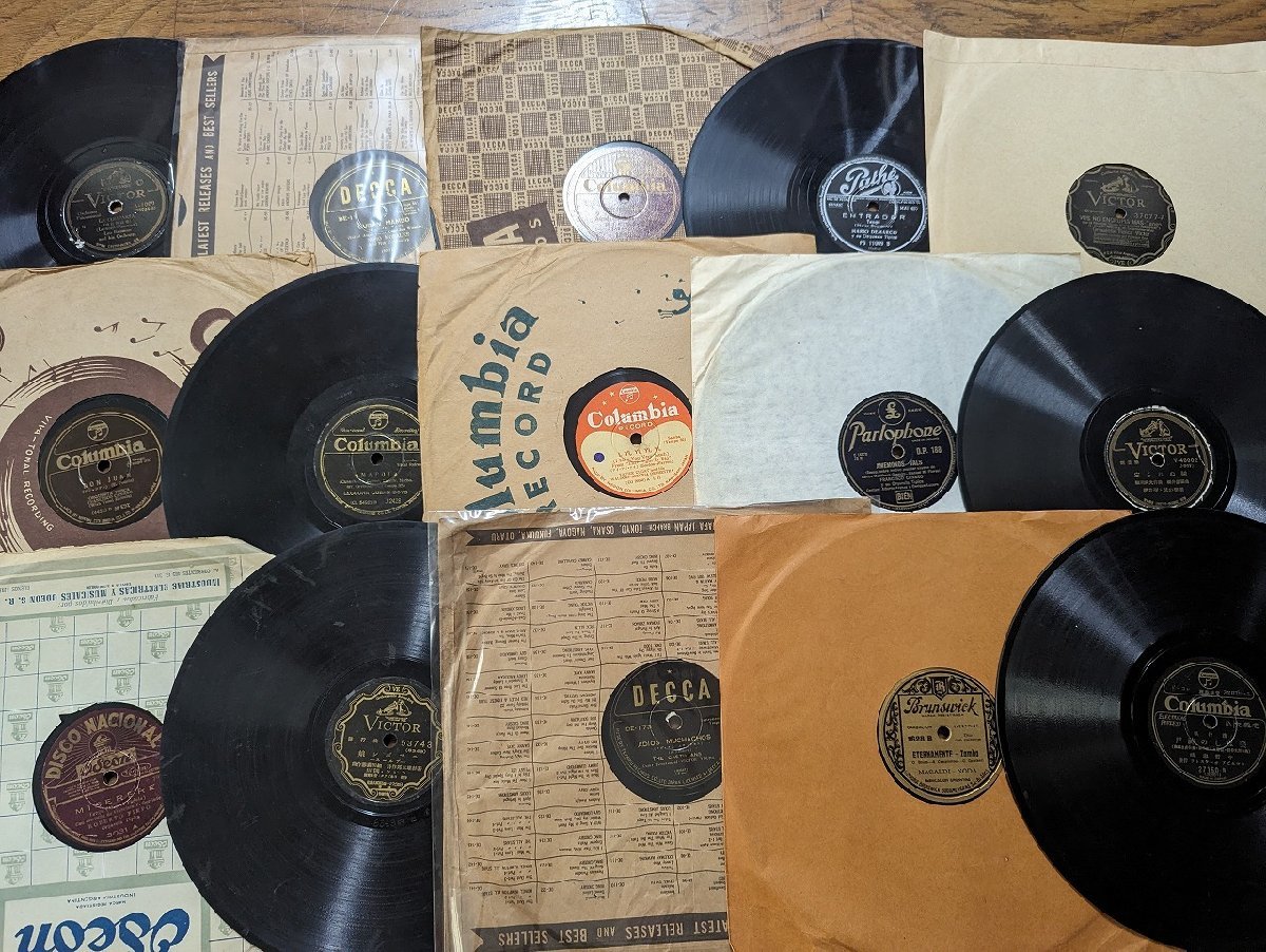 昭和レトロSPレコード のらくろシリーズ6枚まとめ売り (匿名配送) 注意