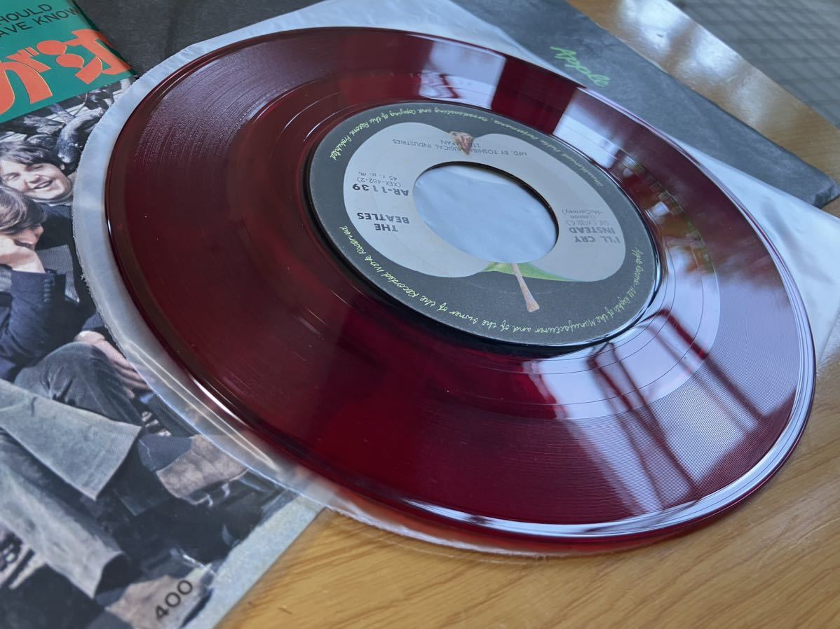 アップル　赤盤　良シングル　恋する2人