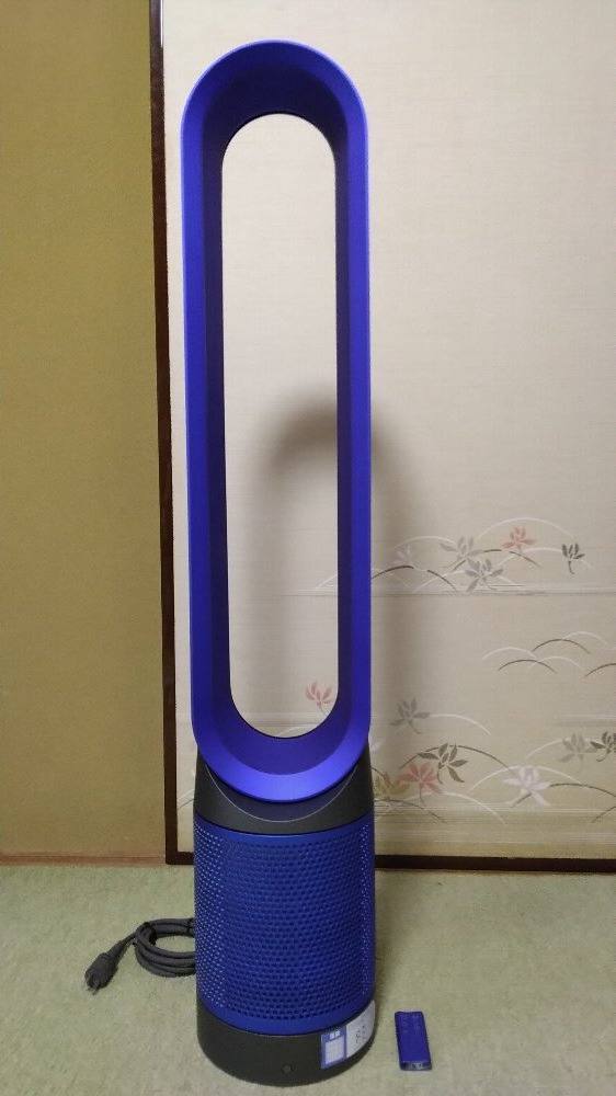 ◆dyson　ダイソン　空気清浄機能付ファン　TP00　TH8-JP-MFB2450A　アイアン/ブルー　リモコン付き　箱無し◆ Pure Dyson Cool |ダイソン dショッピング ホワイト