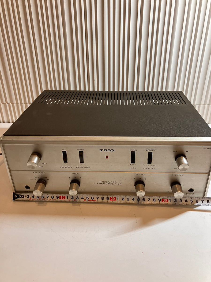A/20 TRIO W-46K INTEGRATED STEREO AMPLIFIER W-46K Trio Stereo
