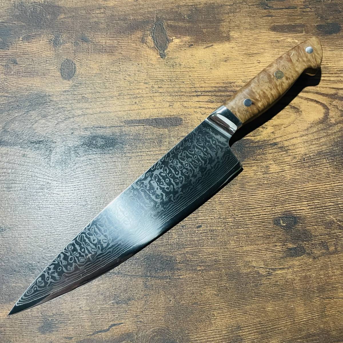 牛刀 210mm V金10号 | 包丁 最高峰の鋼材V金10号