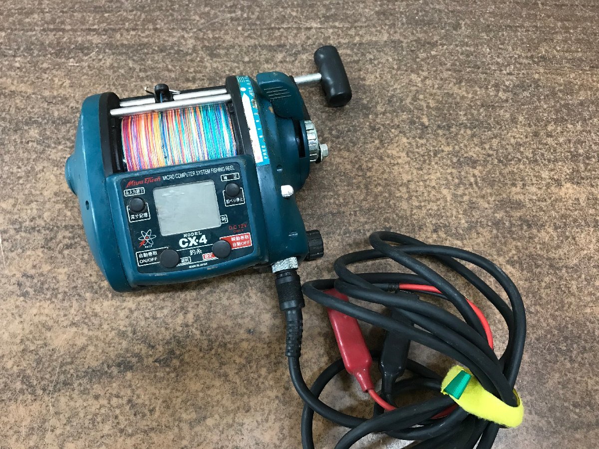 ジャンク ※ジャンク品※ MiyaEpoch ミヤエポック COMMAND X4 電動リール