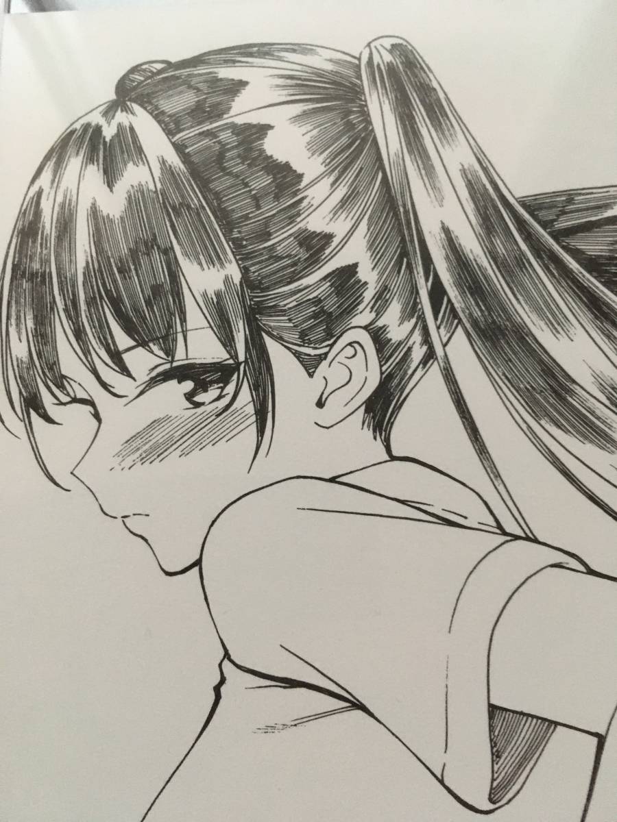 手描きイラスト　オリジナルA4サイズ②